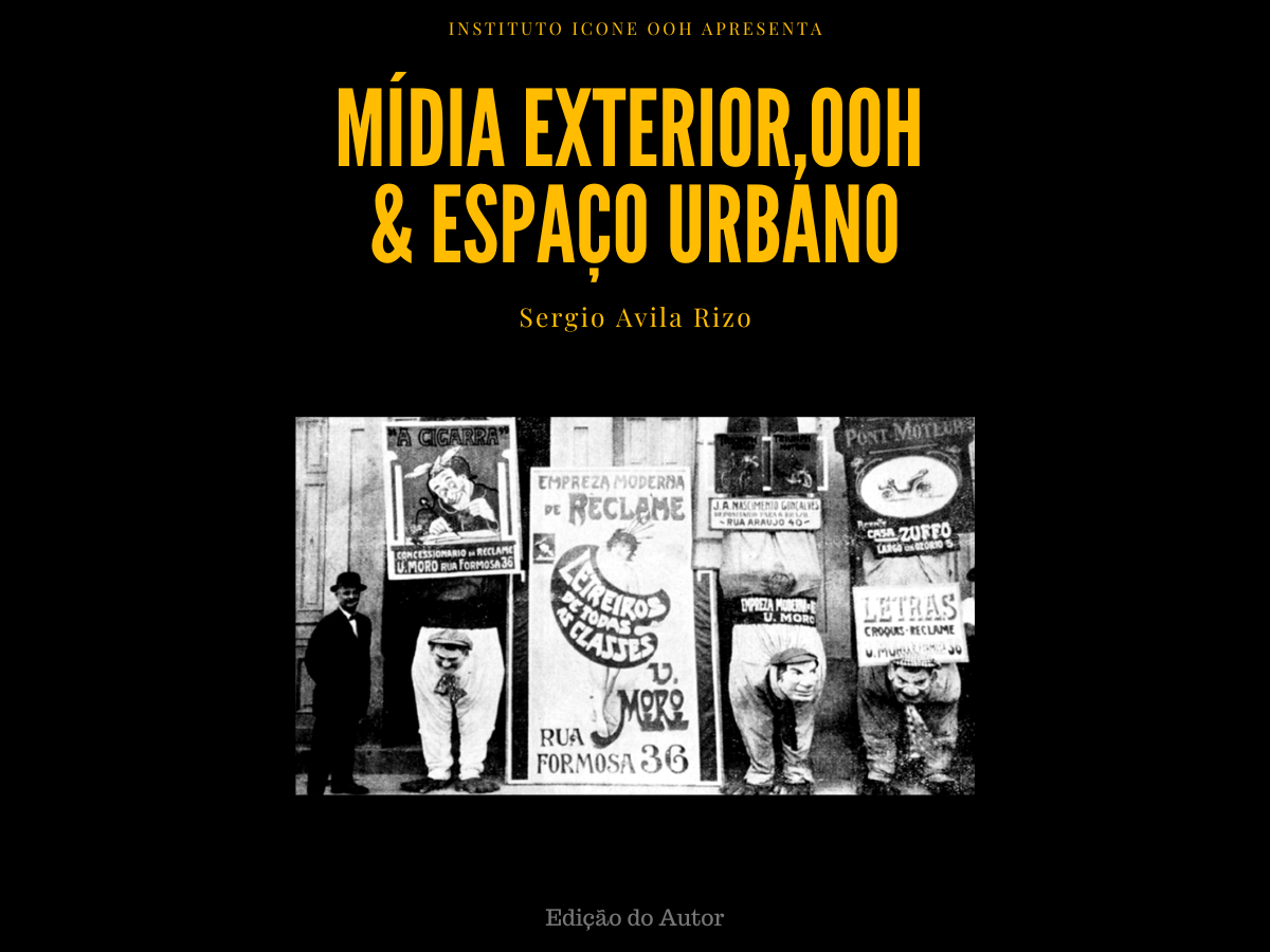 Capa do livro Mídia exterior, OOH e espaço urbano